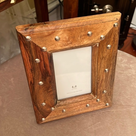 Pottery Barn Accents Pottery Barn Heavy Rustic Cozy Home Wood